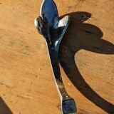 Vintage silver metal knife holders