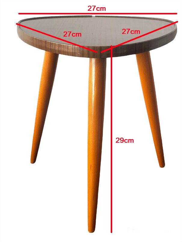 Door plant formica feet compass vintage 60 70
