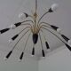 Large Italian Spider Ceiling Lamp, 1950s
