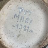 Large fat lava style vase