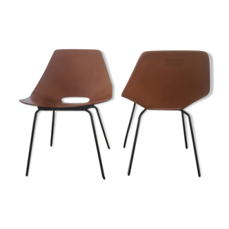 Tonneau chairs by Pierre Guariche