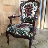 Authentic voltaire armchair 19th