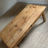 Rustic farmhouse coffee table