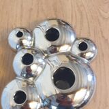 Chrome designer vase