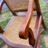Cherry wood restoration armchair