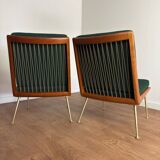Pair of “Early Boomerang” armchairs attributed to Hans Mitzlaff & Eugen