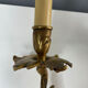2 antique wall sconces in gilded bronze, Louis XV style