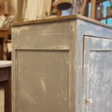 Blue-grey patinated sideboard / jam cupboard