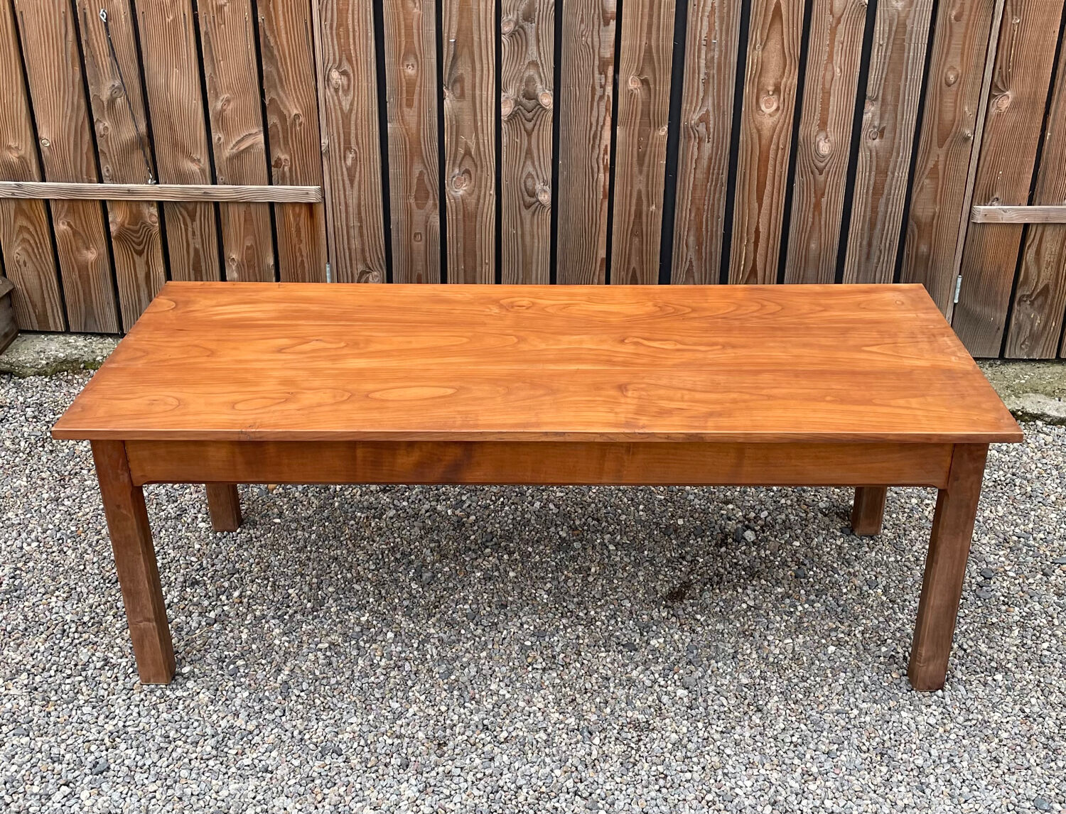 Farm table with a drawer MP