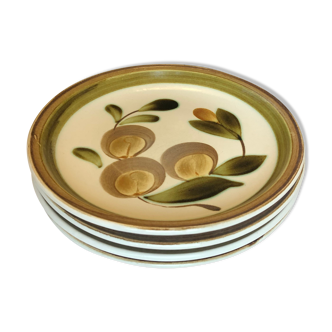 Set of 4 GIEN plates