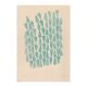 Collection de 10 peintures sur papier tons froids et chauds signées Eawy