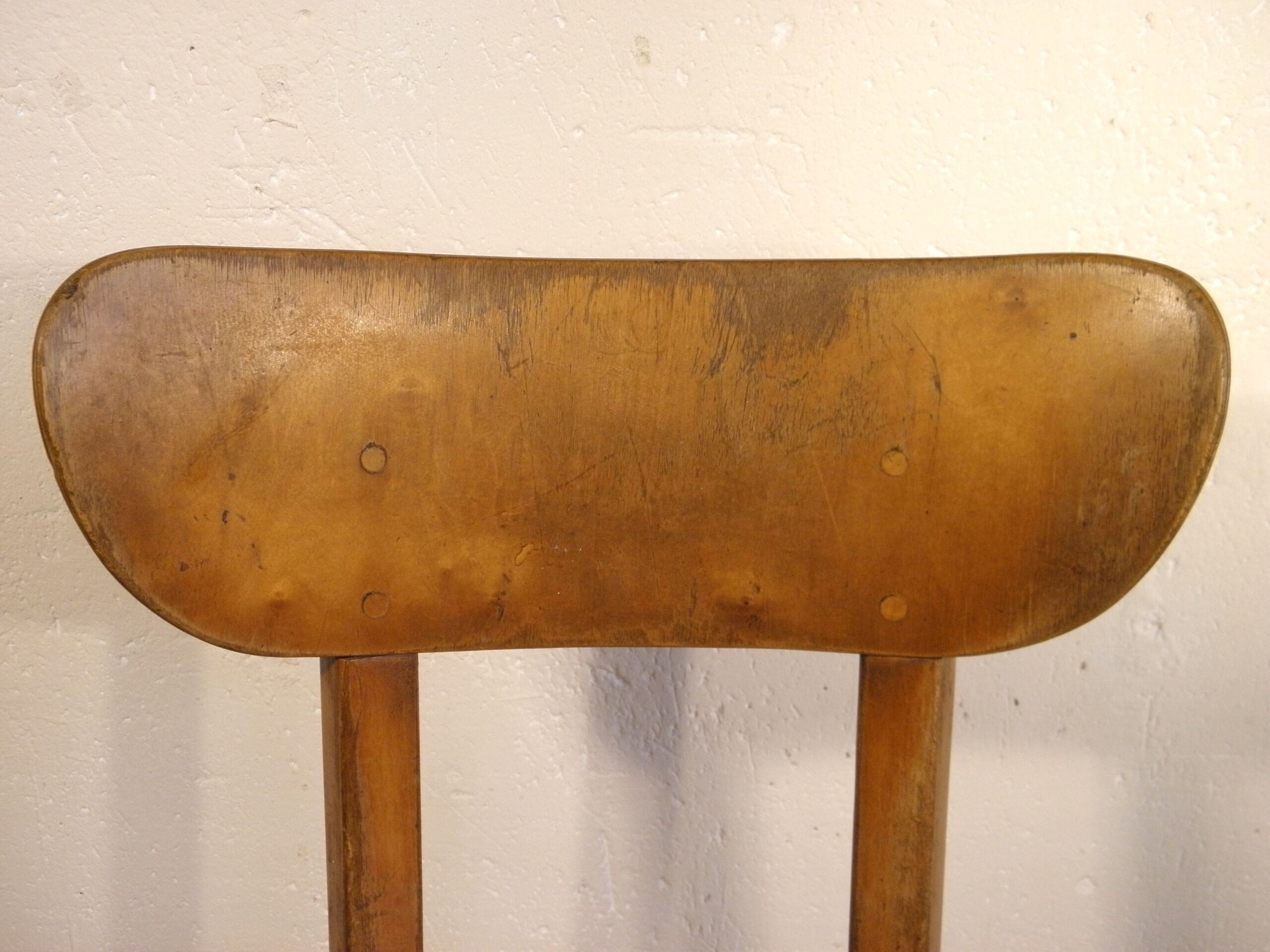 Pair of Baumann bistro chairs