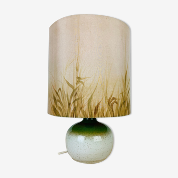 Lampe boule grès de Sylvie et Philippe Duriez