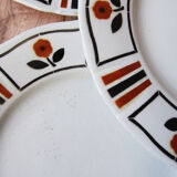 Five plates Lunéville