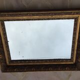 Mirror in gilded wood 66 x 50 cm