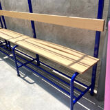 School bench locker rooms