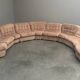 Vintage XXL round modular sofa, 1970s