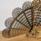 Fire firewall fan peacock bronze