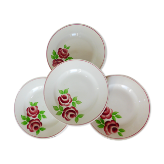 4 flat plates model Rose Mai