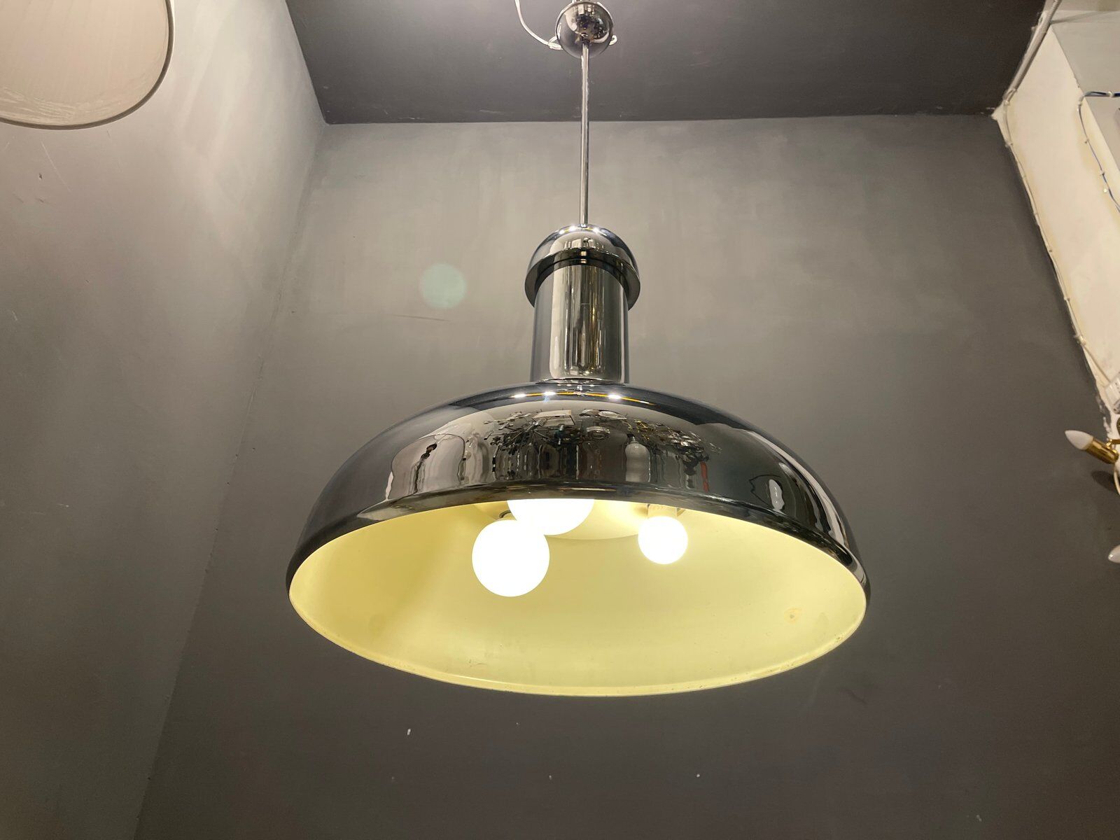 Large Industrial Italian Lamp
