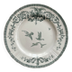 Flat iron earthenware plate "Marie Antoinette" Opaque by Gien