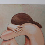 Female nude oil on canvas