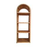 Vintage rattan shelf