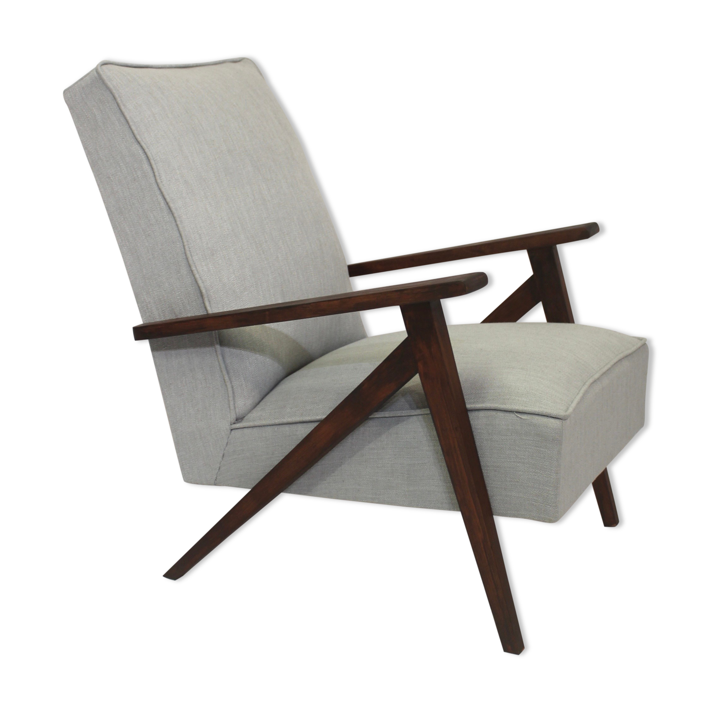 Scandinavian armchair in beech 60s
