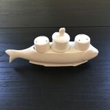 Serviteur poisson sel et poivre