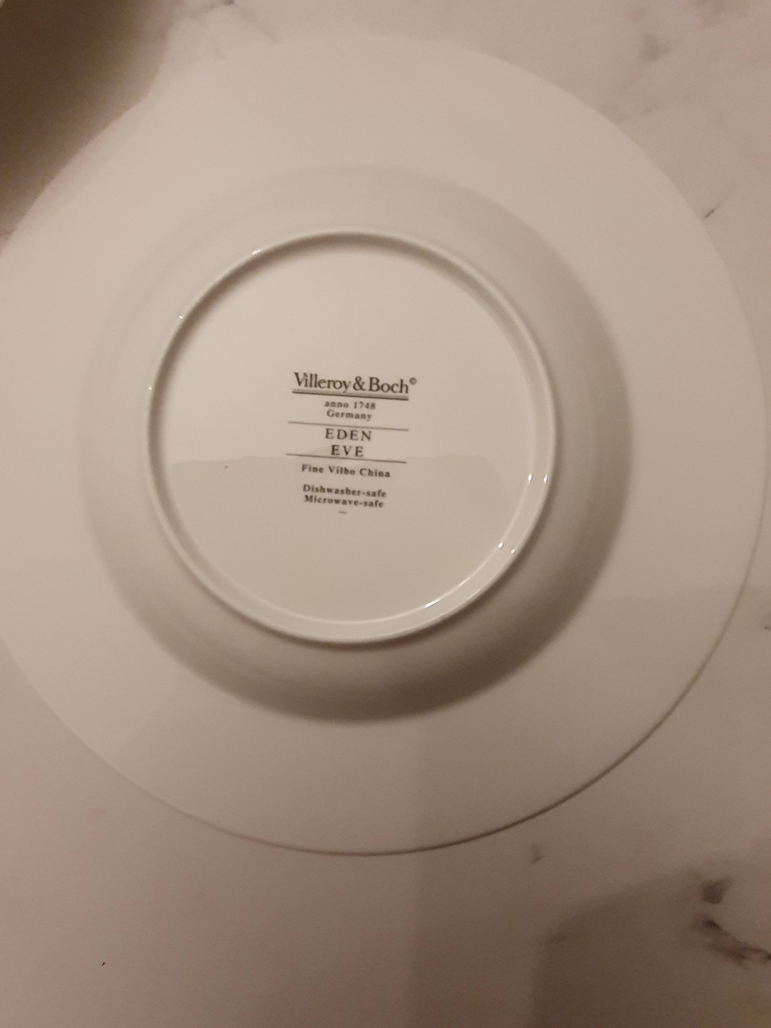 9 deep plates VILLEROY BOCH model EDEN