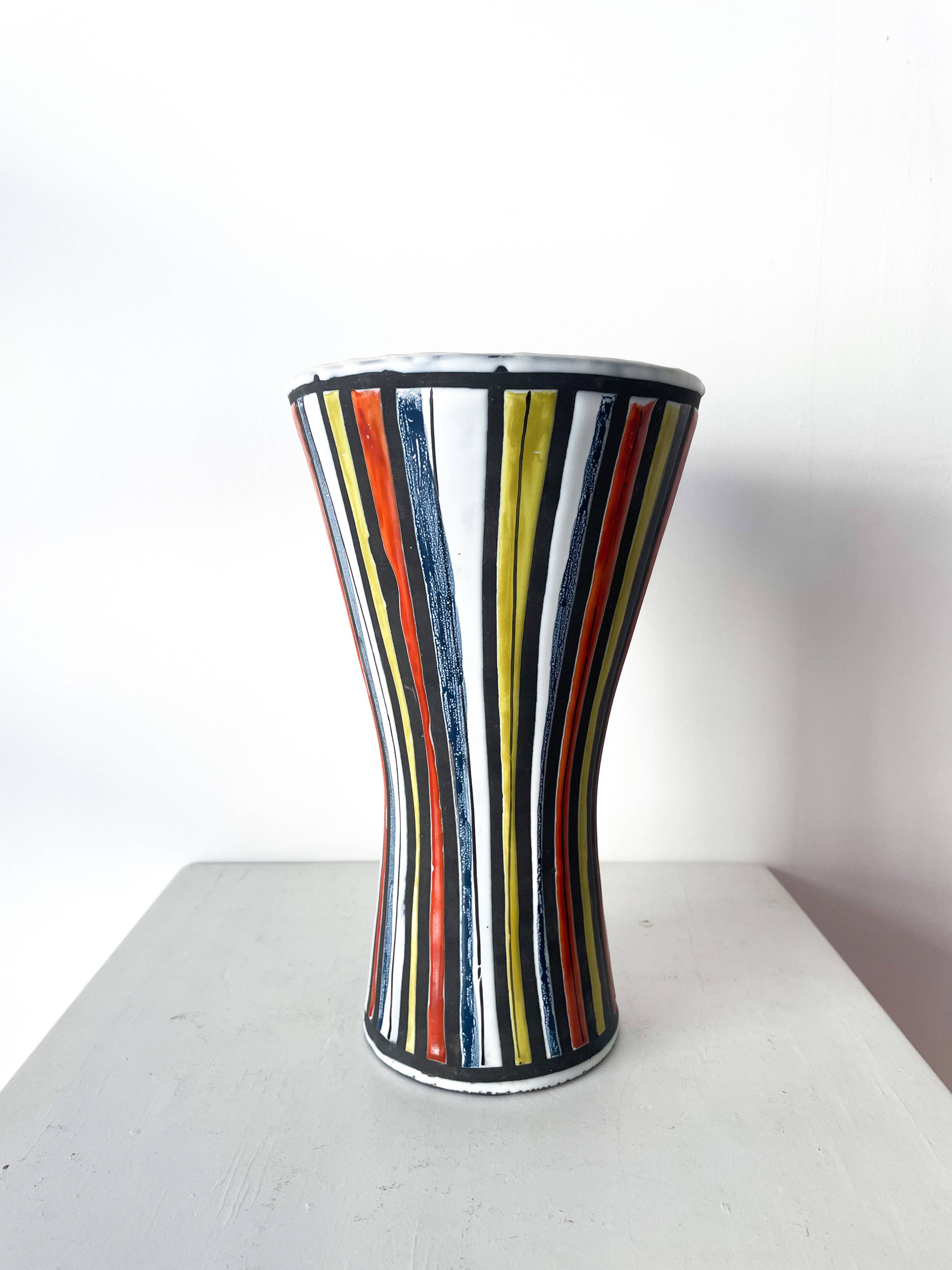 Vase Diabolo Roger Capron Vallauris