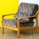 Fauteuil vintage 74 cm
