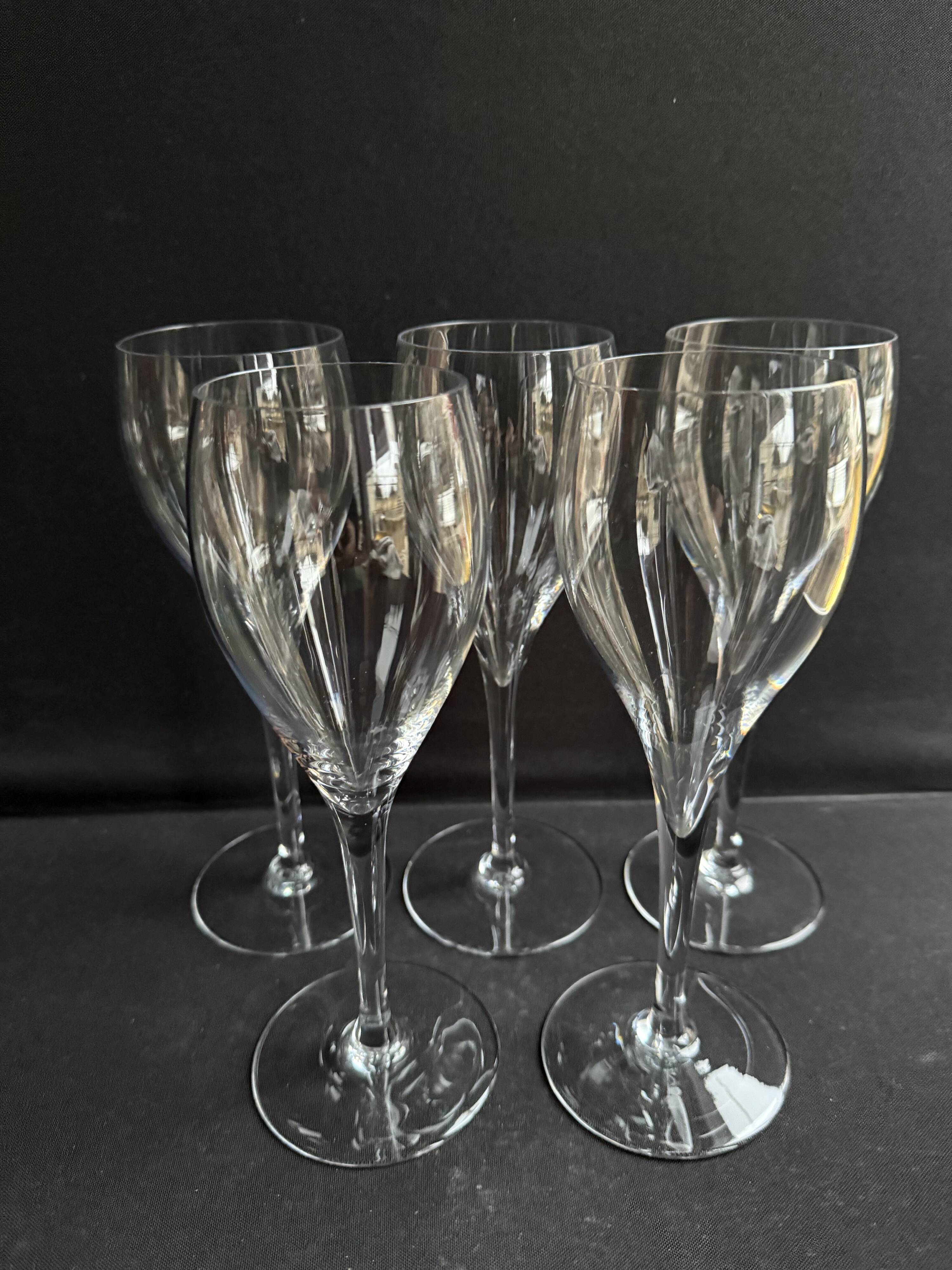 5 Water glasses – Baccarat Saint Rémy