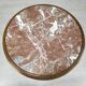 Pedestal table marble bistro