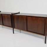 Mid-Century Modern Wooden Sideboard by Fukuoh Hirozi for Gavina, 1960s