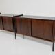 Mid-Century Modern Wooden Sideboard by Fukuoh Hirozi for Gavina, 1960s