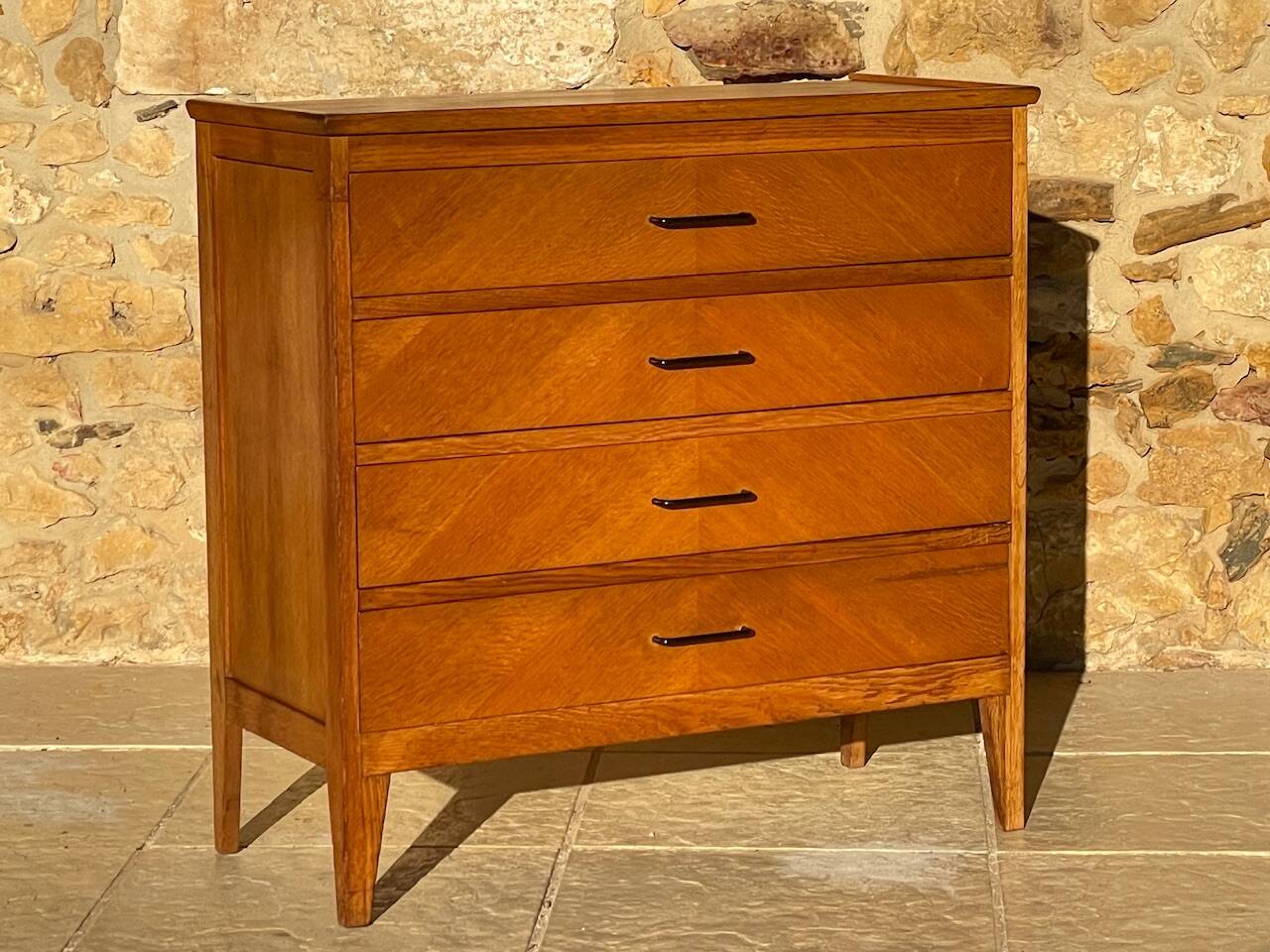 Vintage 4-drawer chest of drawers by CTC, 1960s