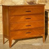 Vintage 4-drawer chest of drawers by CTC, 1960s