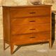 Vintage 4-drawer chest of drawers by CTC, 1960s