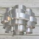 Suspension lamp aluminum Max Sauze