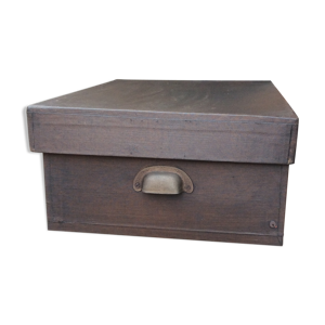 Boite cartonnée de mercerie