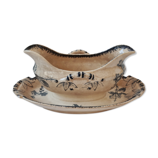 Saucière Groseille de U&Cie Sarreguemines
