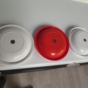 Set de 3 assiettes Guzzini Italie années 70