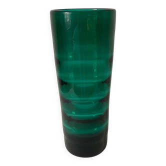 Vase vert avec optiques Wave