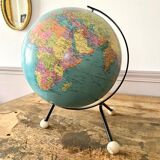 Globe-globe world map taride vintage tripode