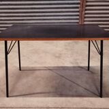 Black formica living room table 1970