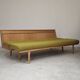 Folding daybed green Interier Praha Ex Czechoslovakia