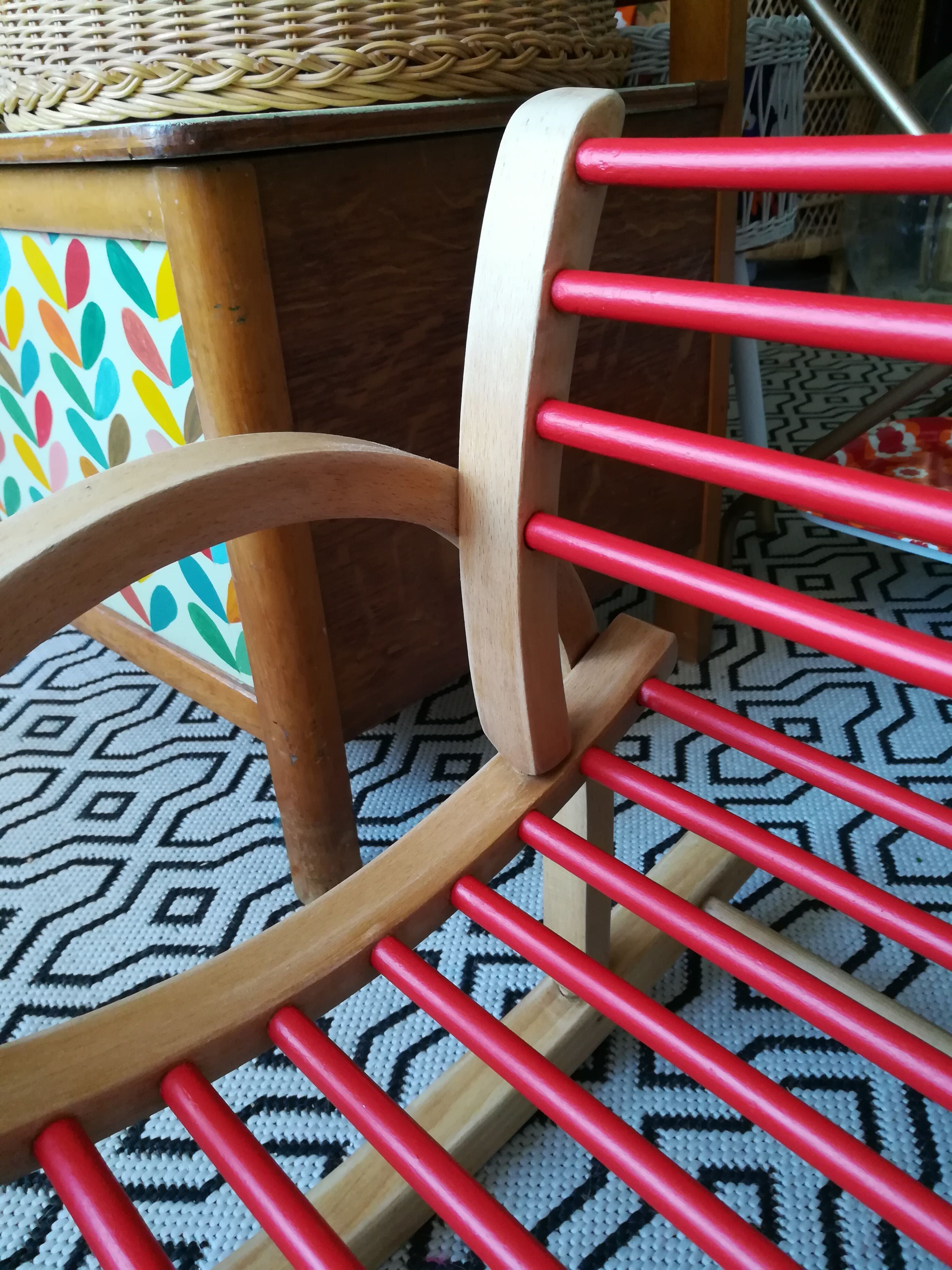 Fauteuil à bascule enfant Baumaan