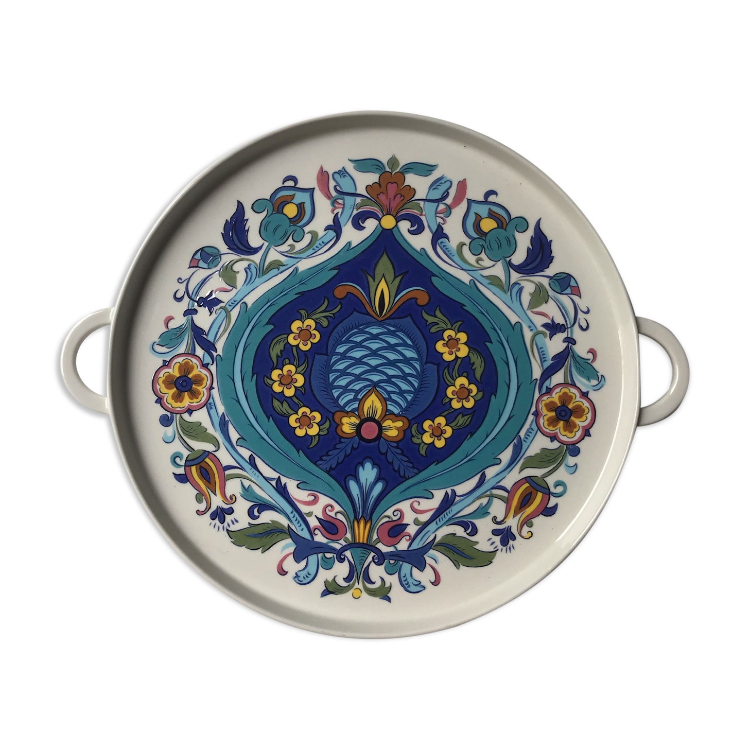 Ceramic plate villeroy and boch model izmir 70s