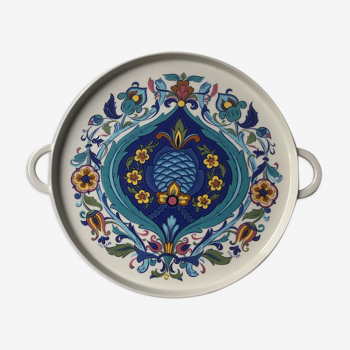 Ceramic plate villeroy and boch model izmir 70s